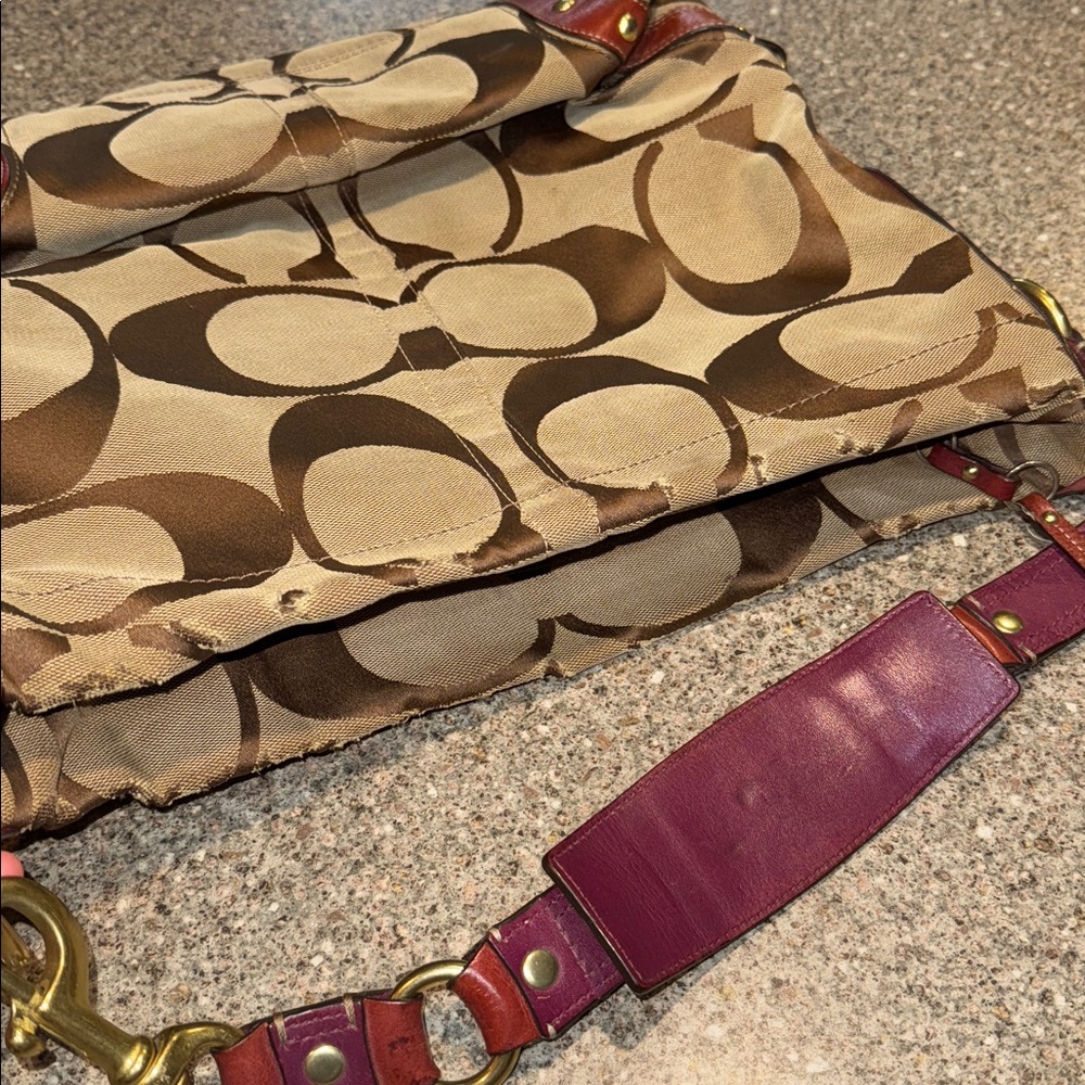 Y2k coach carly signature bag - Picture 3 of 4